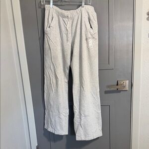PINK Victoria's Secret Gray Logo Sweatpants